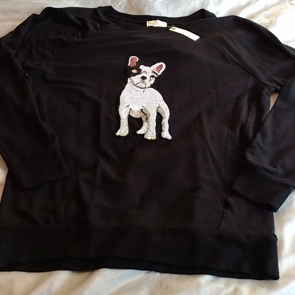 FRENCHIE jersey Size M long sleeve sweatshirt - Picture 2 of 5